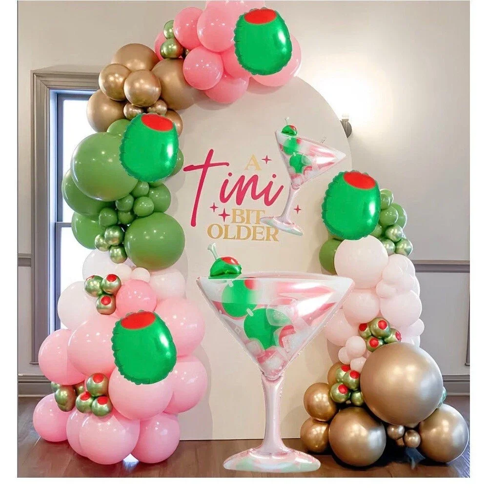 New Martini Balloon Decoration Set | Birthday, Bachelorette, Bridal Shower